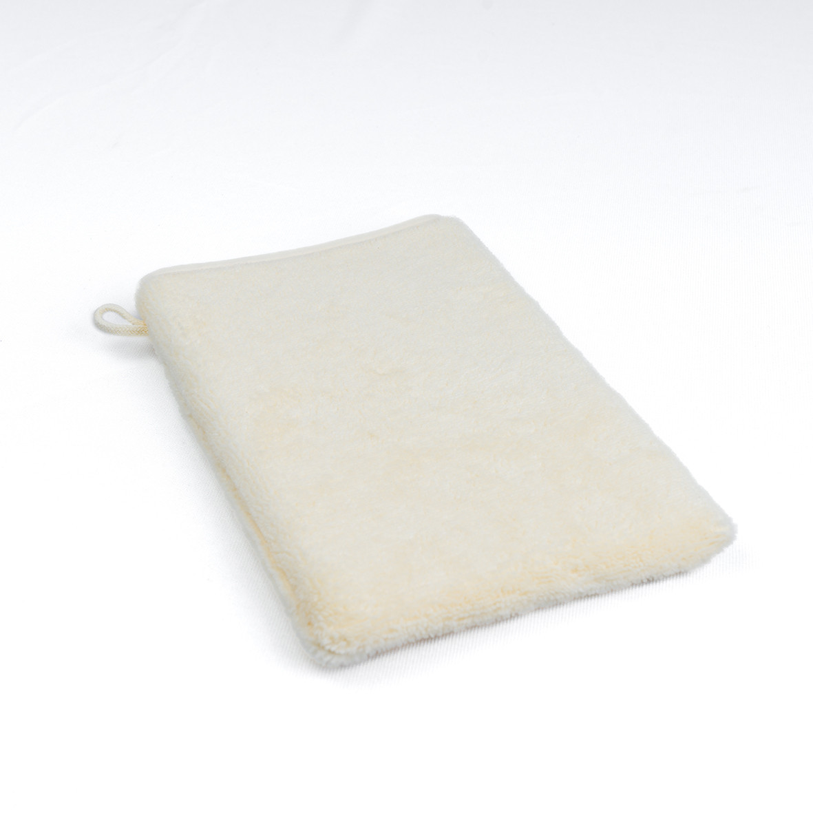 Wash mitt "Jardins de Kyoto" - Ivory color