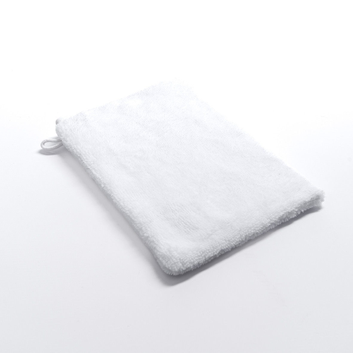 Wash mitt "Jardins de Kyoto" - White