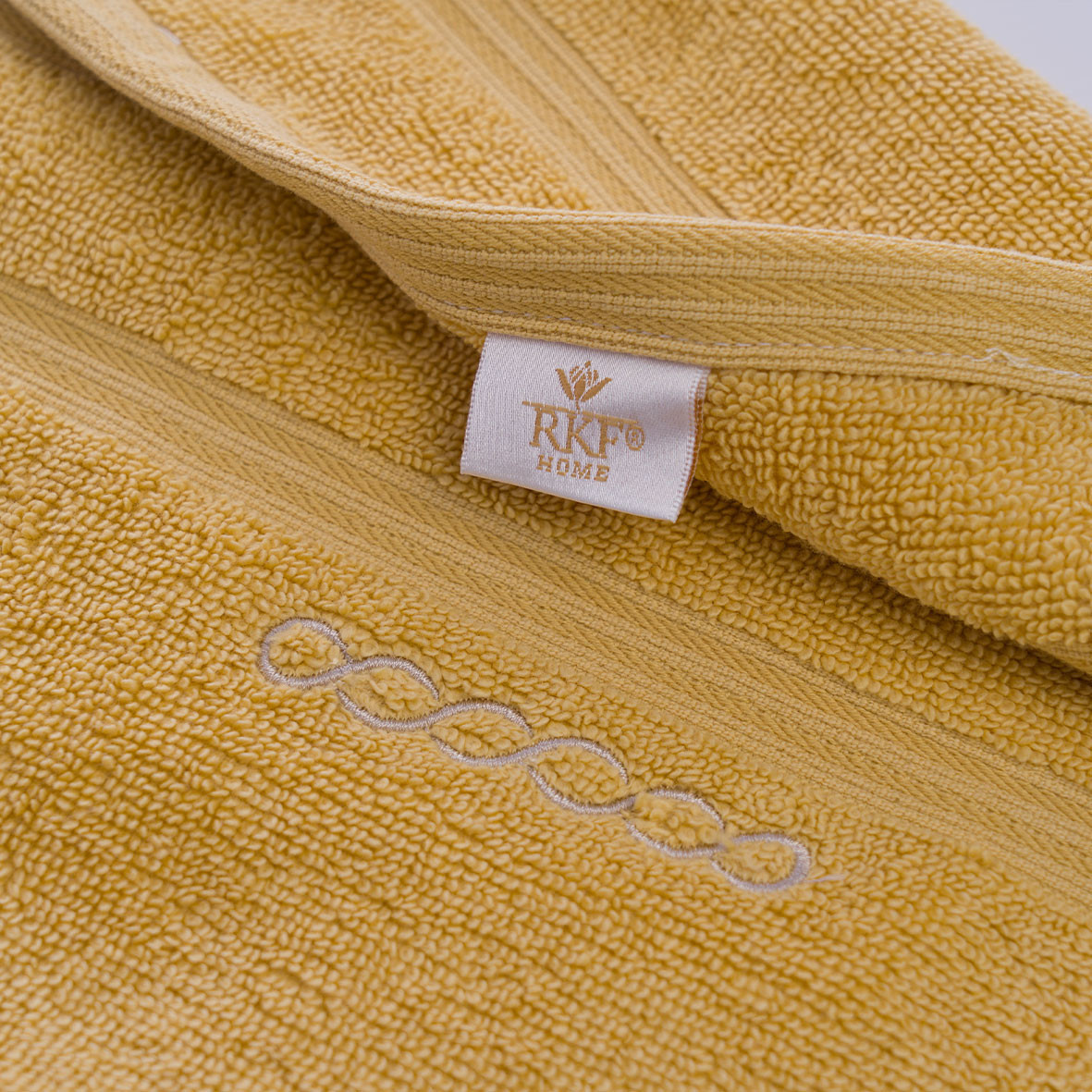 Head towel "Topaze Impériale" - Saffron color