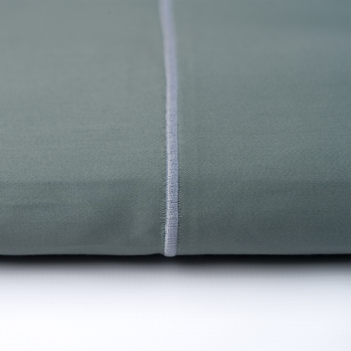 Flat sheet "Forêt Boréale" - Sage color