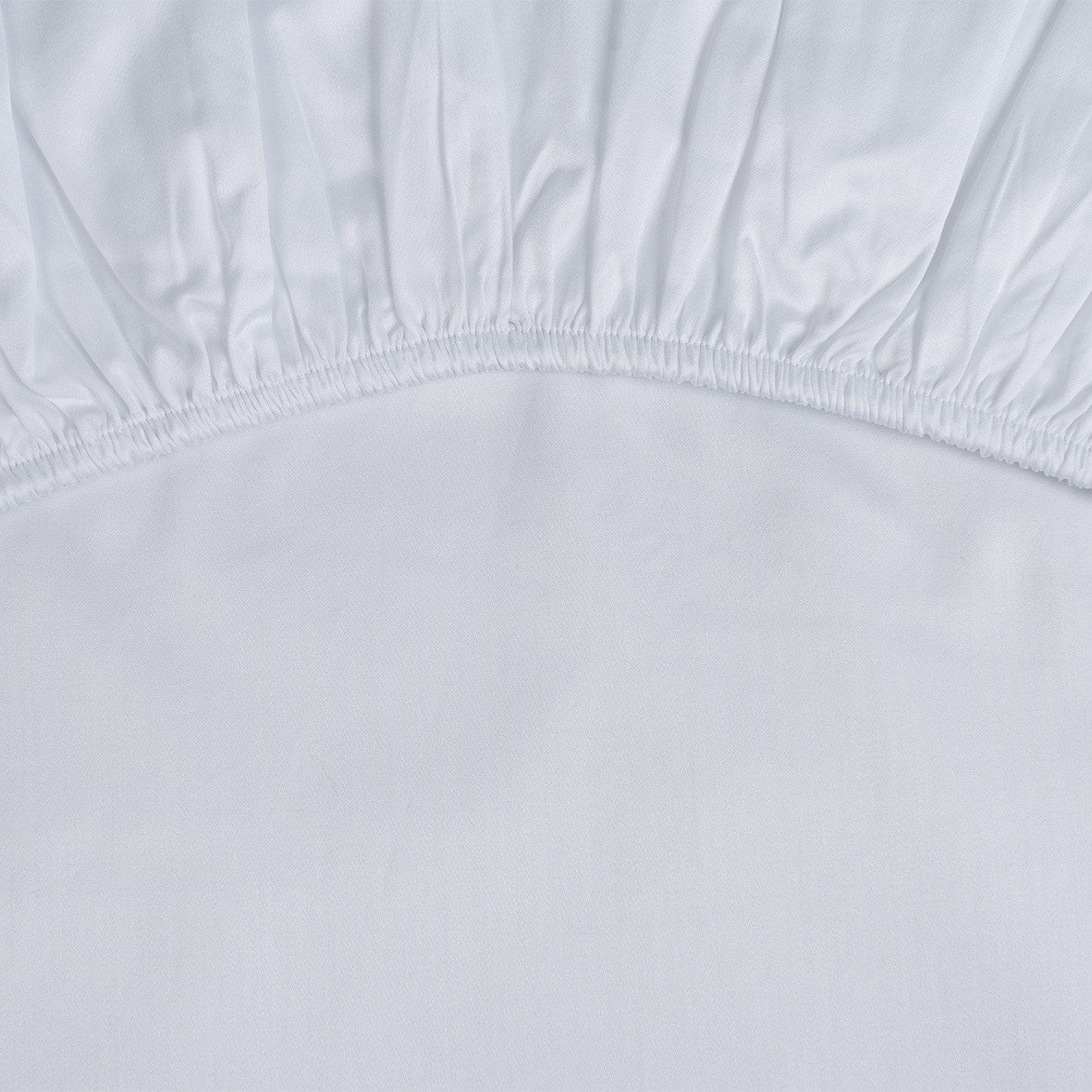 Fitted sheet "Forêt Boréale" - White