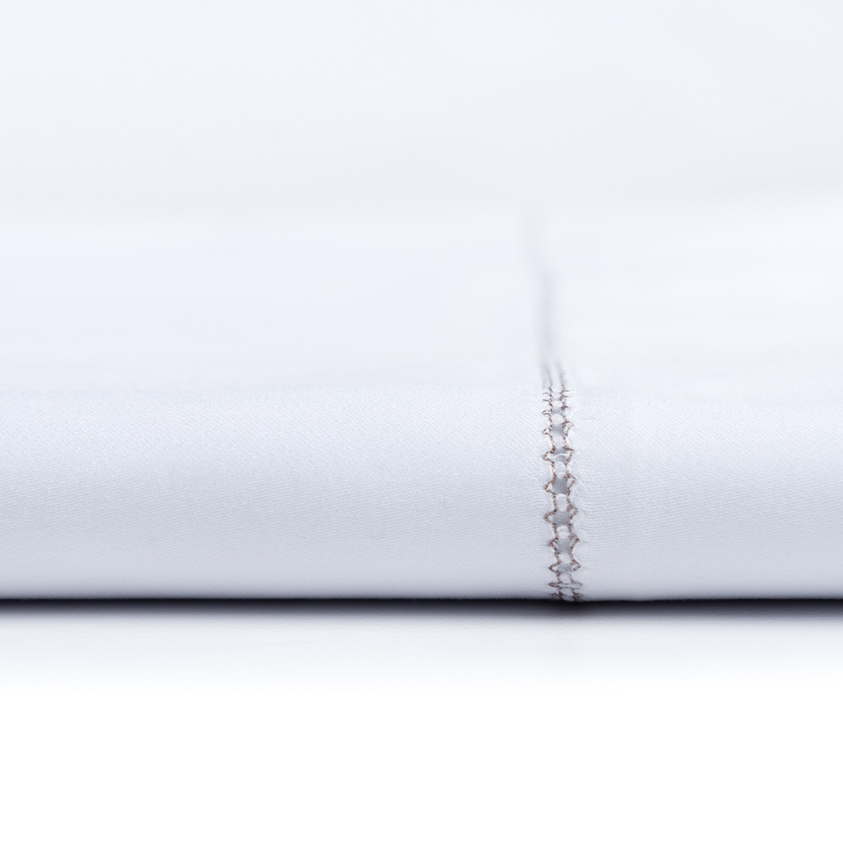 Drap plat "Jardins de Kyoto" - Blanc | RKF Home