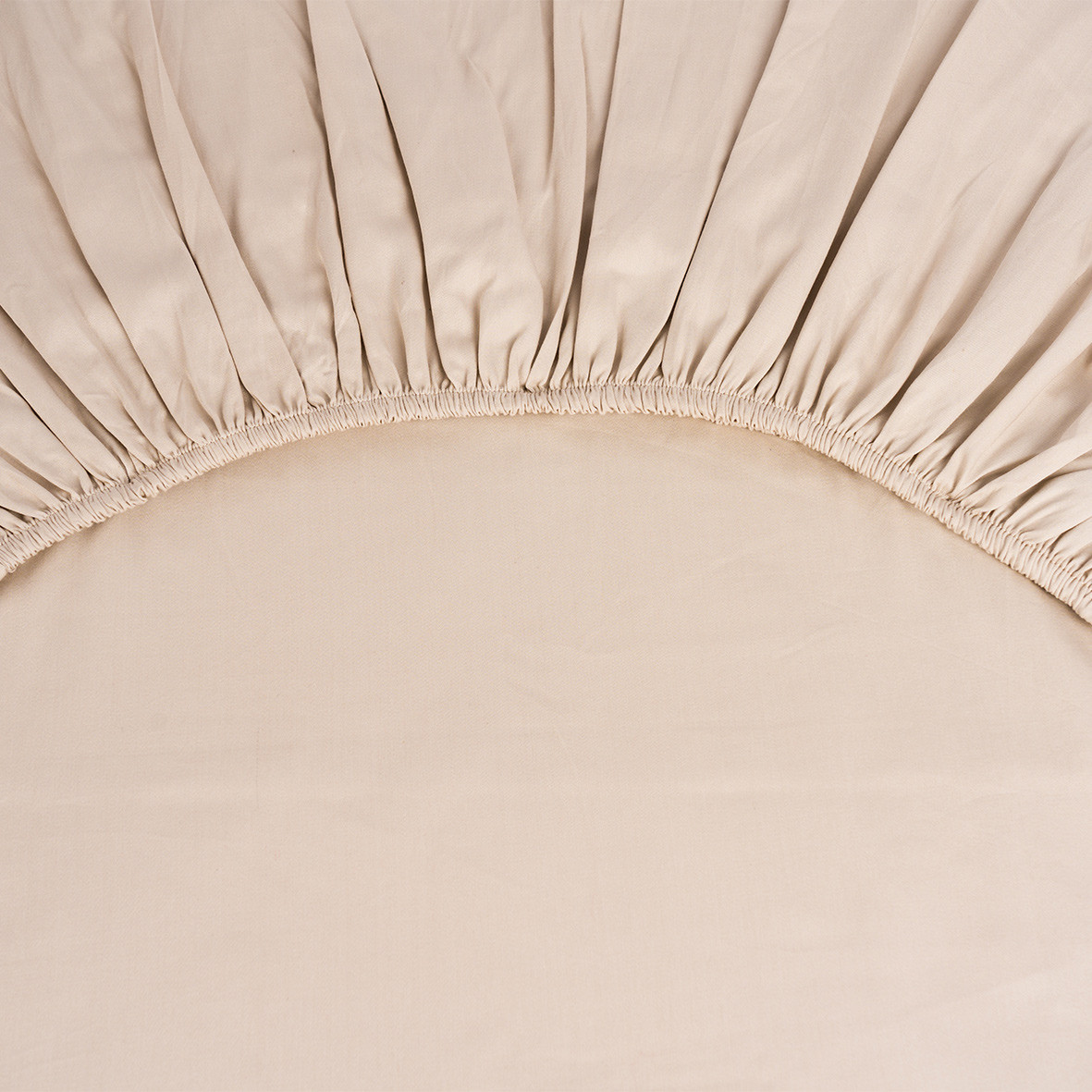 Drap housse "Topaze Impériale" - Beige