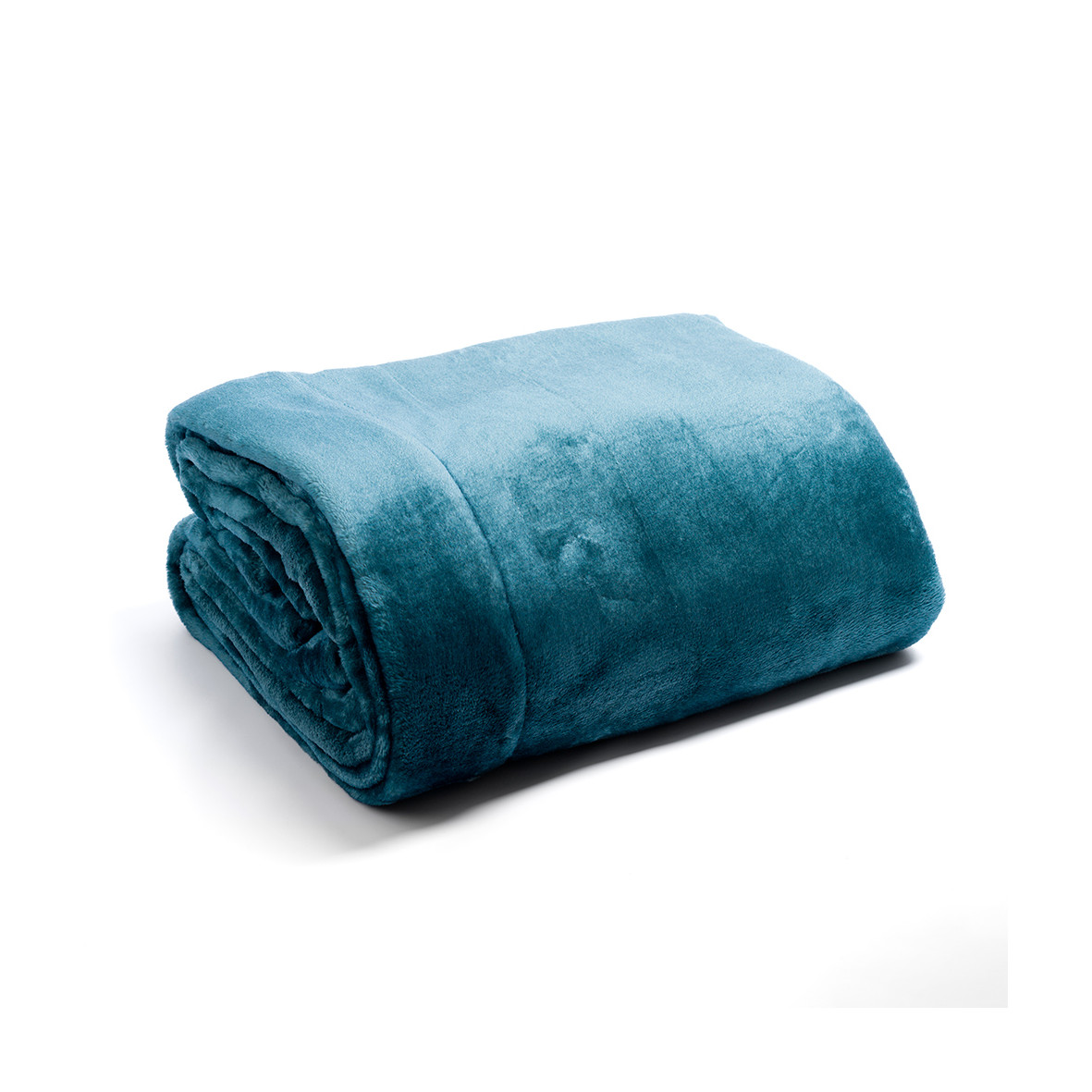 Microflannel throw "Forêt Boréale" - Blue