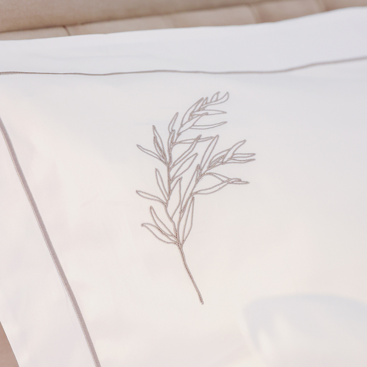 Bed set "Jardins de Kyoto" - White