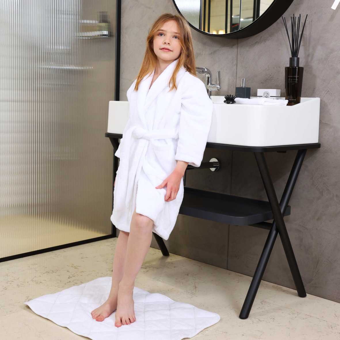 Bathrobe Dreamsoft "Les Essentiels" - White