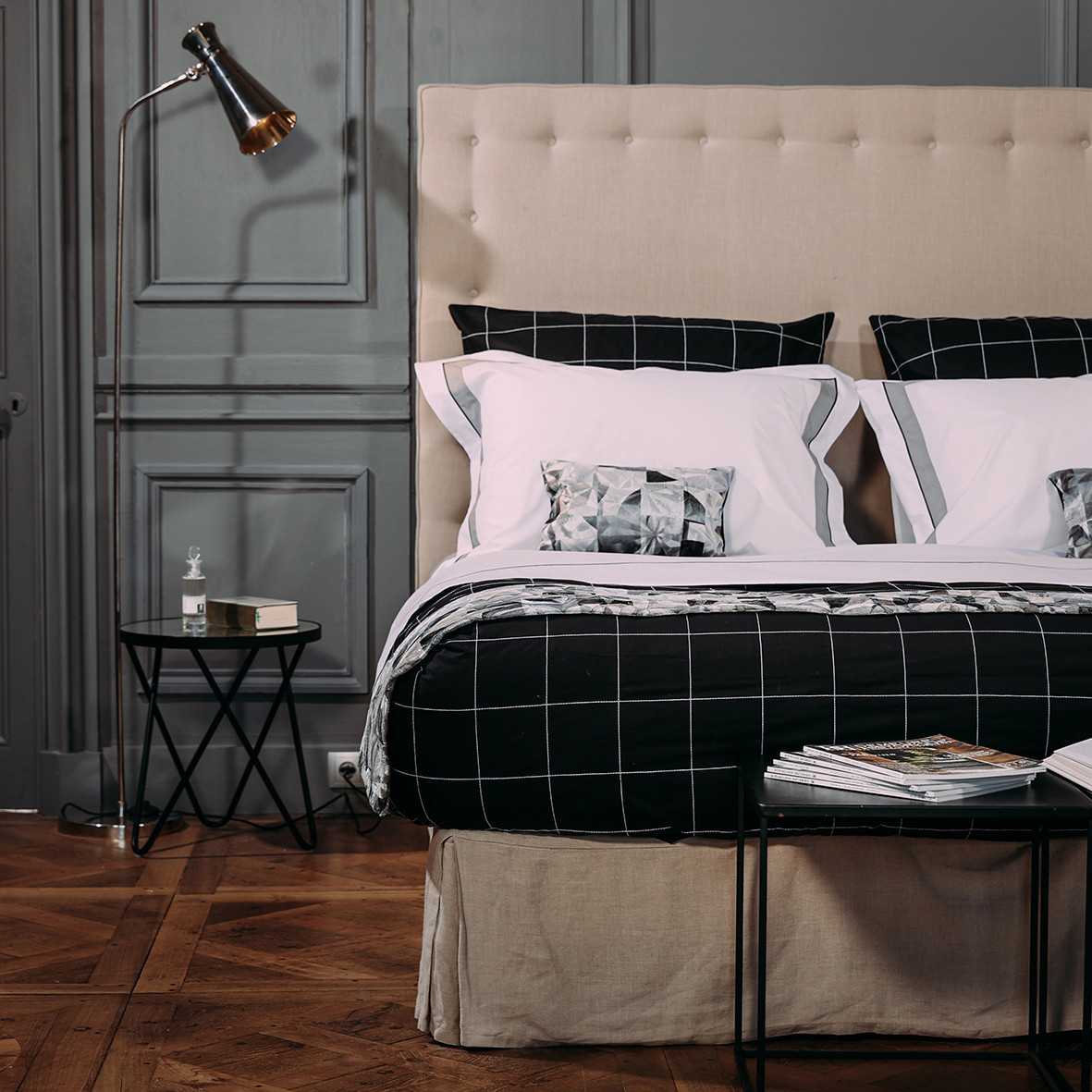 Bed set "Nuit à Soho" - Black