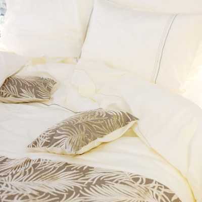 Duvet cover "Jardins de Kyoto" - Ivory color