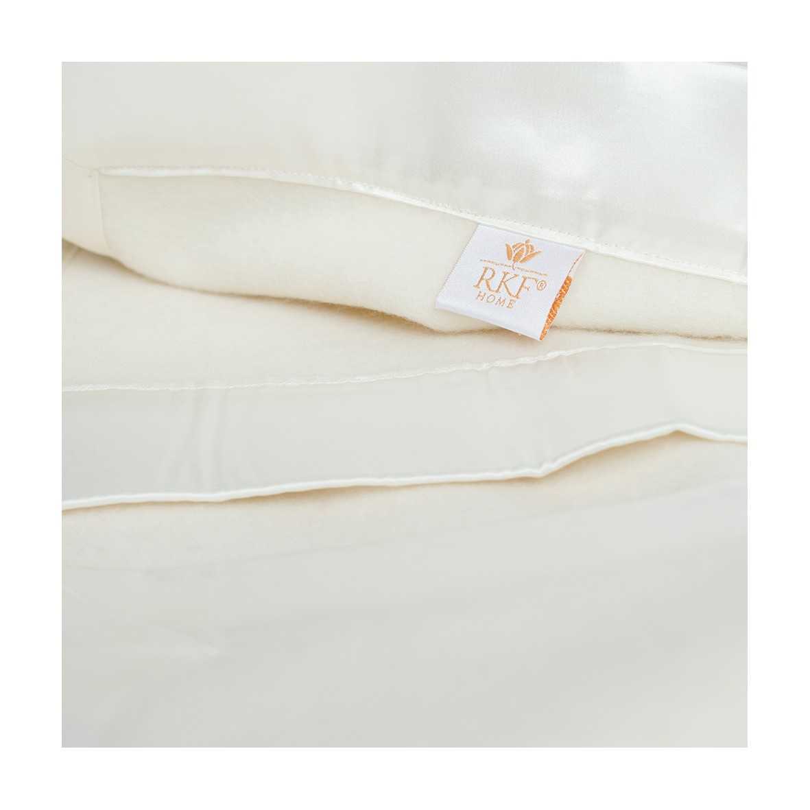 Cashmere Silk Throw - Ivory Color