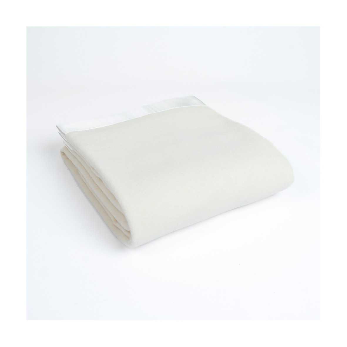 Cashmere Silk Throw - Ivory Color