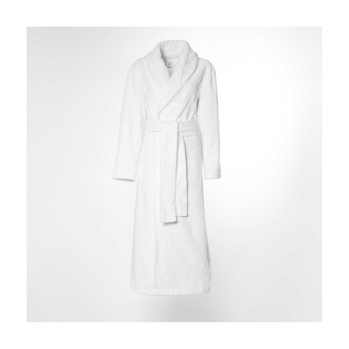 Bathrobe Unisex DAHLIA "Les Essentiels" - White