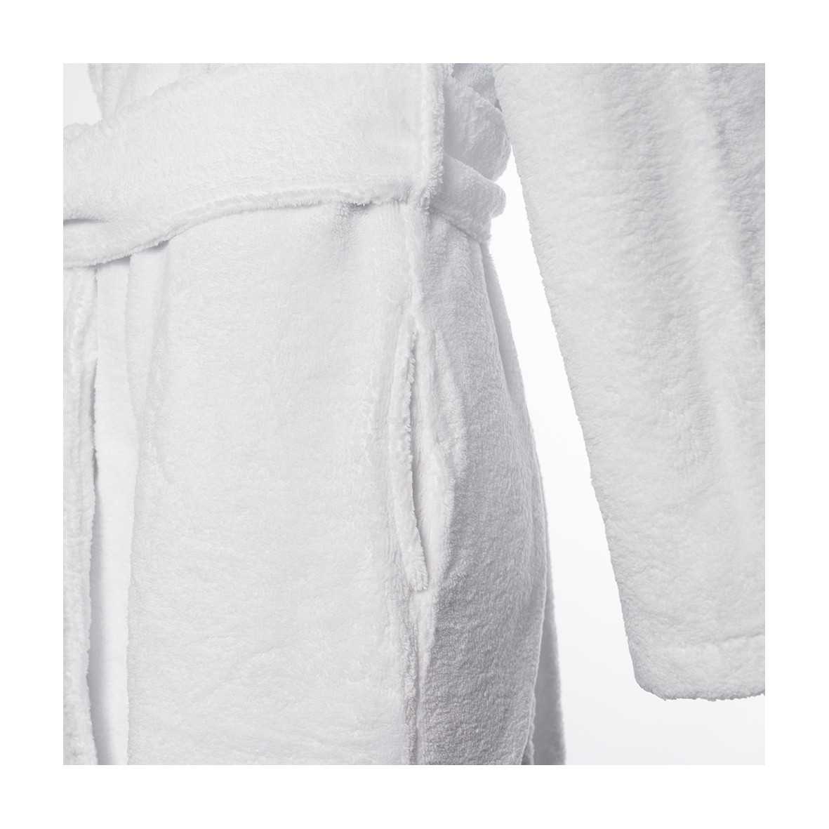 Bathrobe Unisex DAHLIA "Les Essentiels" - White