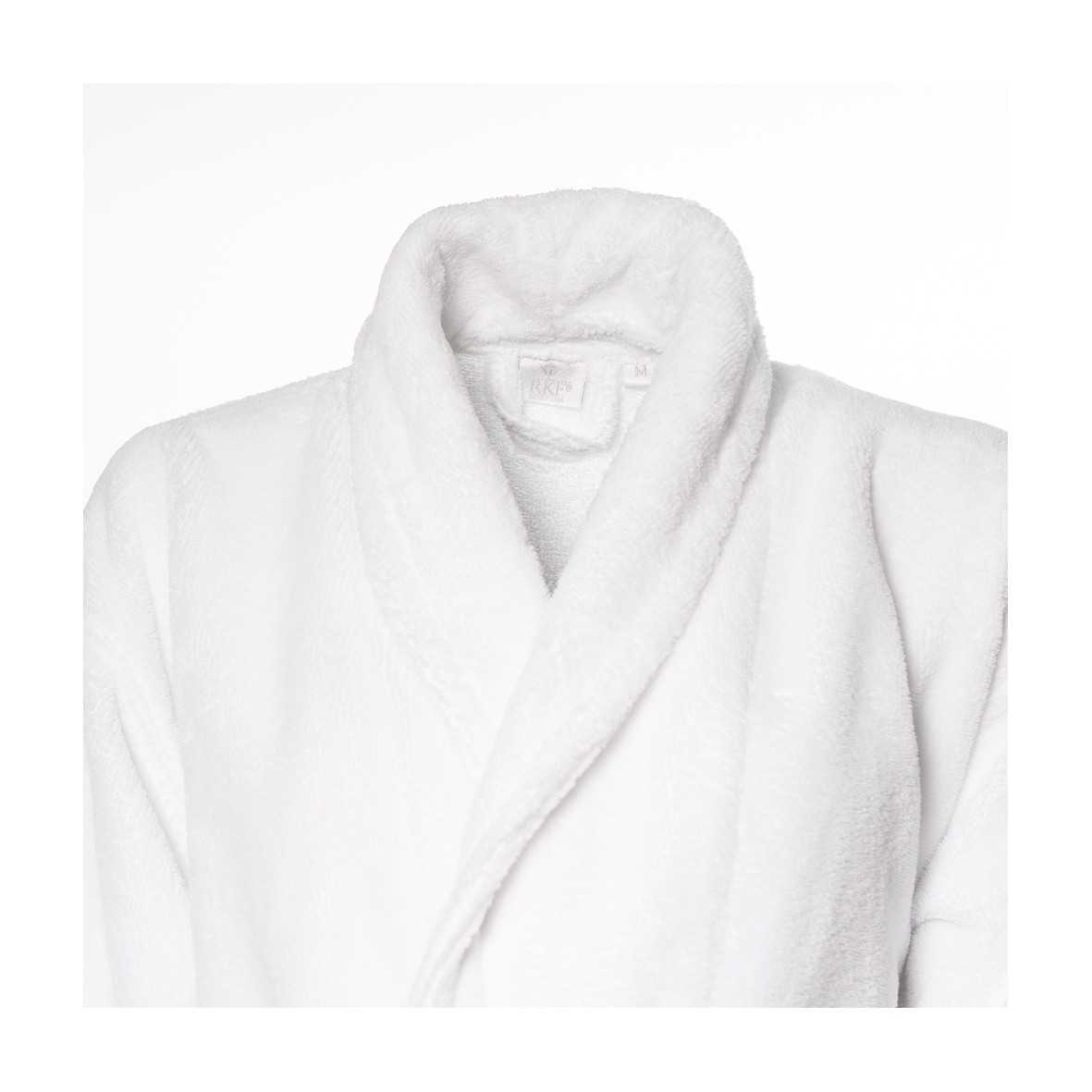 Bathrobe Unisex LOTUS "Les Essentiels" - White