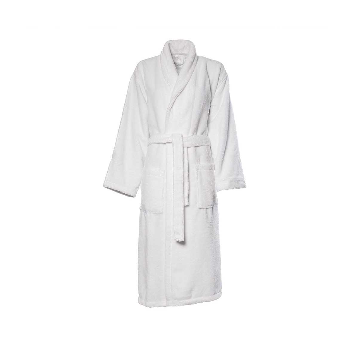 Bathrobe Unisex LOTUS "Les Essentiels" - White