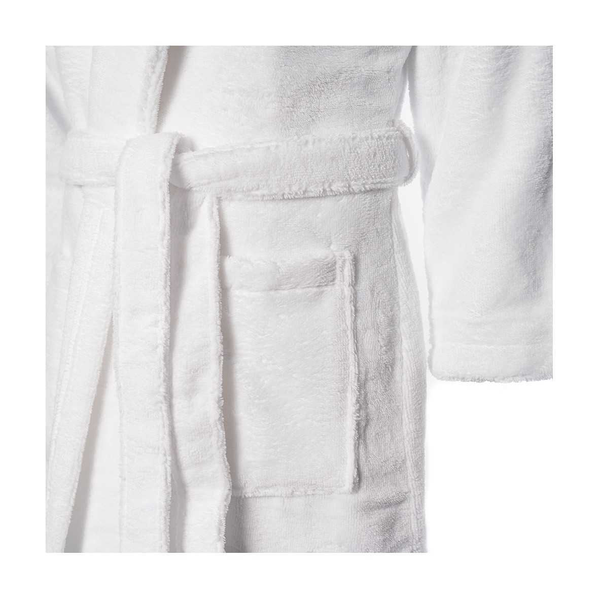 Bathrobe Unisex LOTUS "Les Essentiels" - White