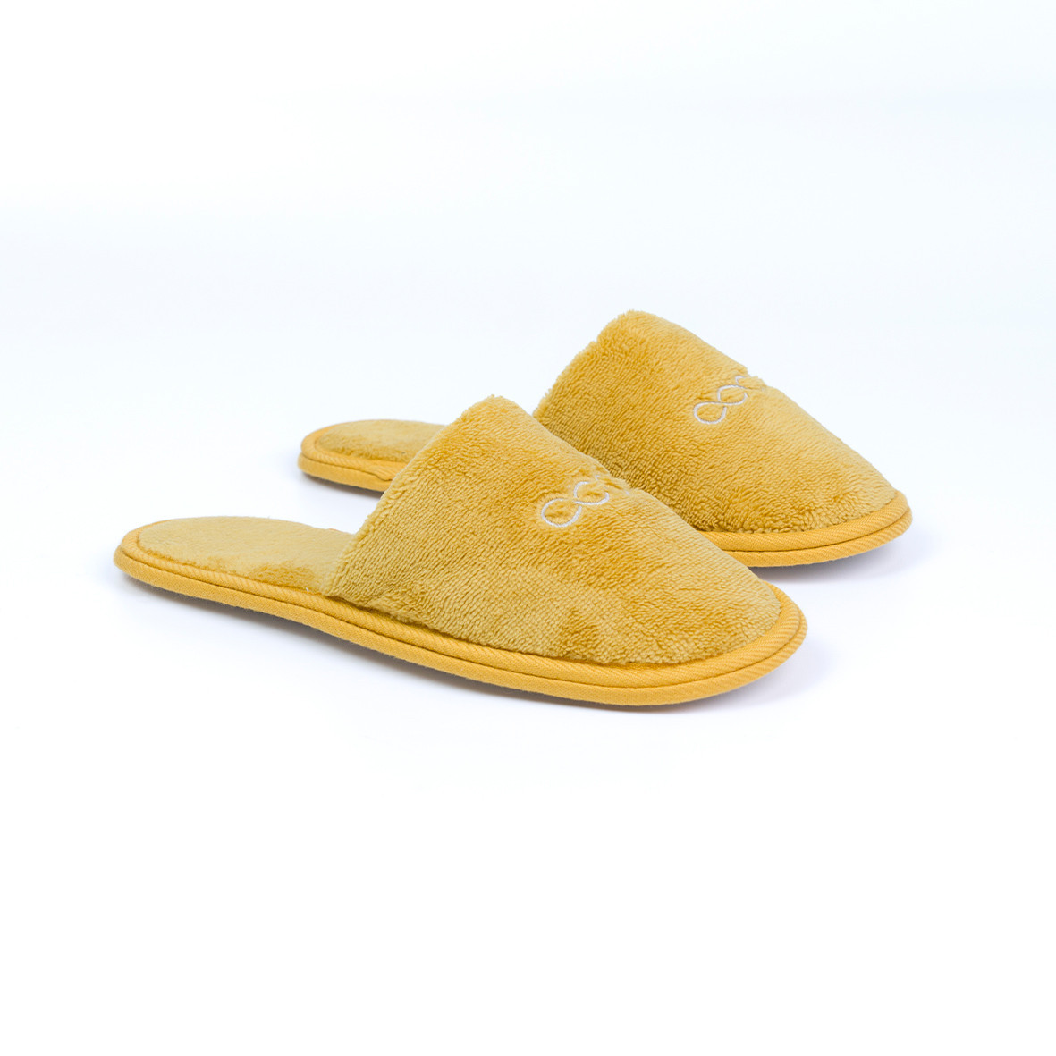 Men's bath slippers "Topaze Impériale" - Saffron color