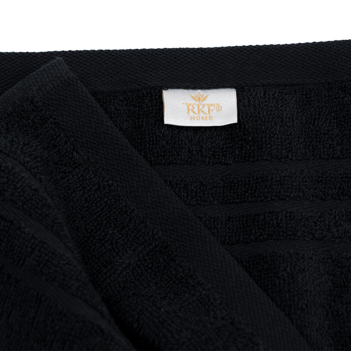 Hand towel "Nuit à Soho" - Black