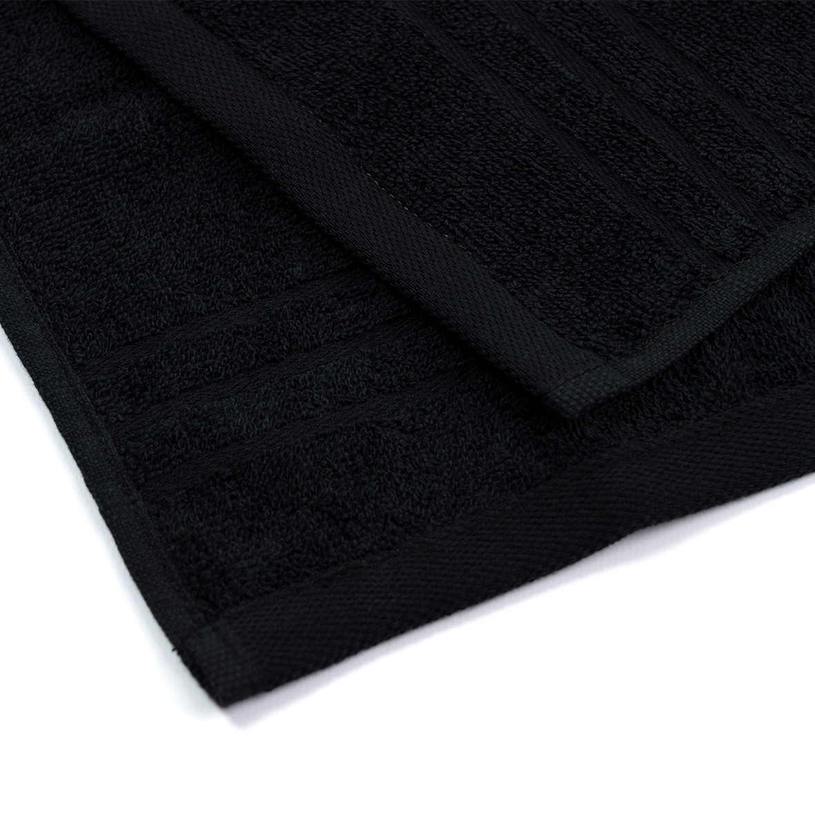 Hand towel "Nuit à Soho" - Black