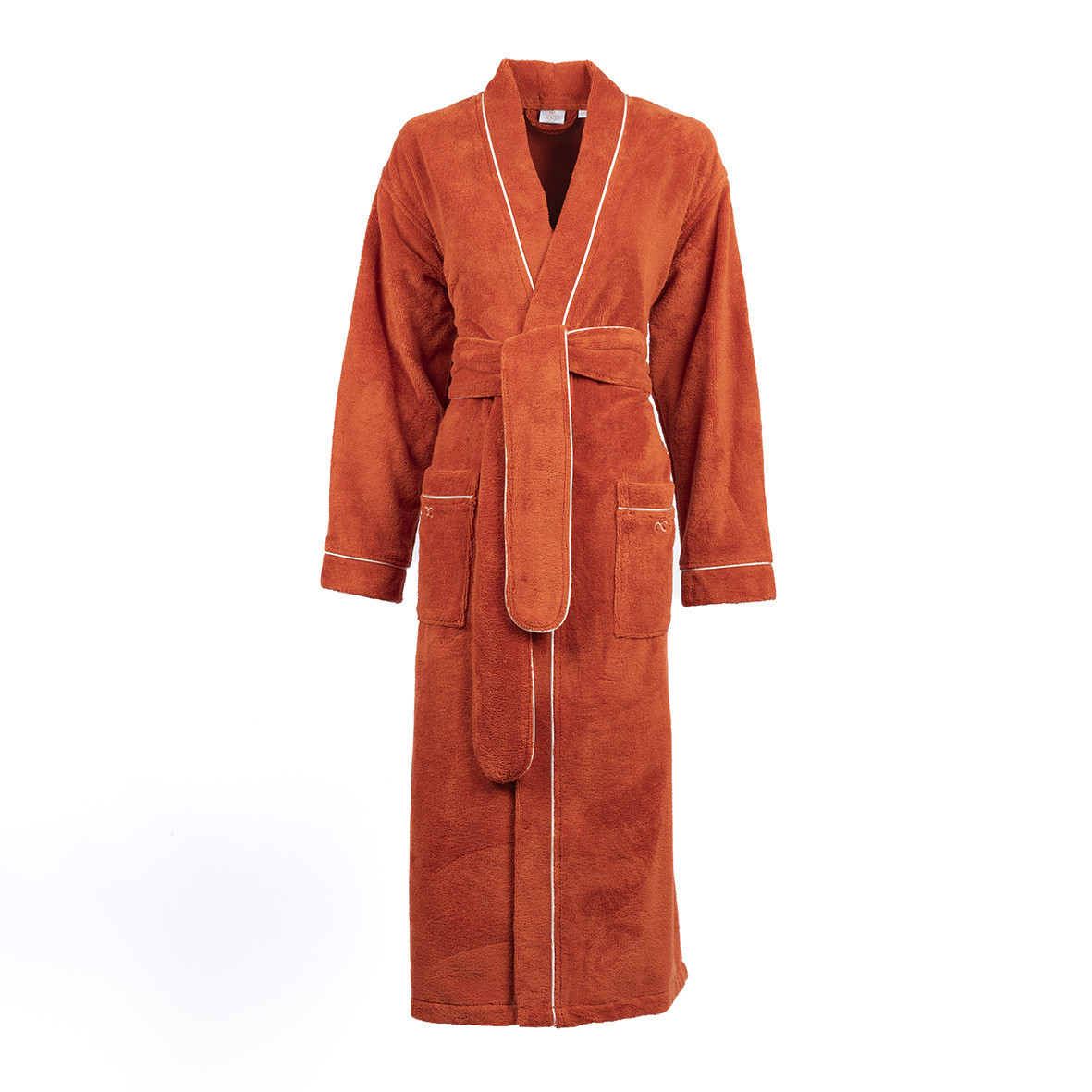 Bathrobe Dreamsoft "Topaze Impériale" - Paprika color