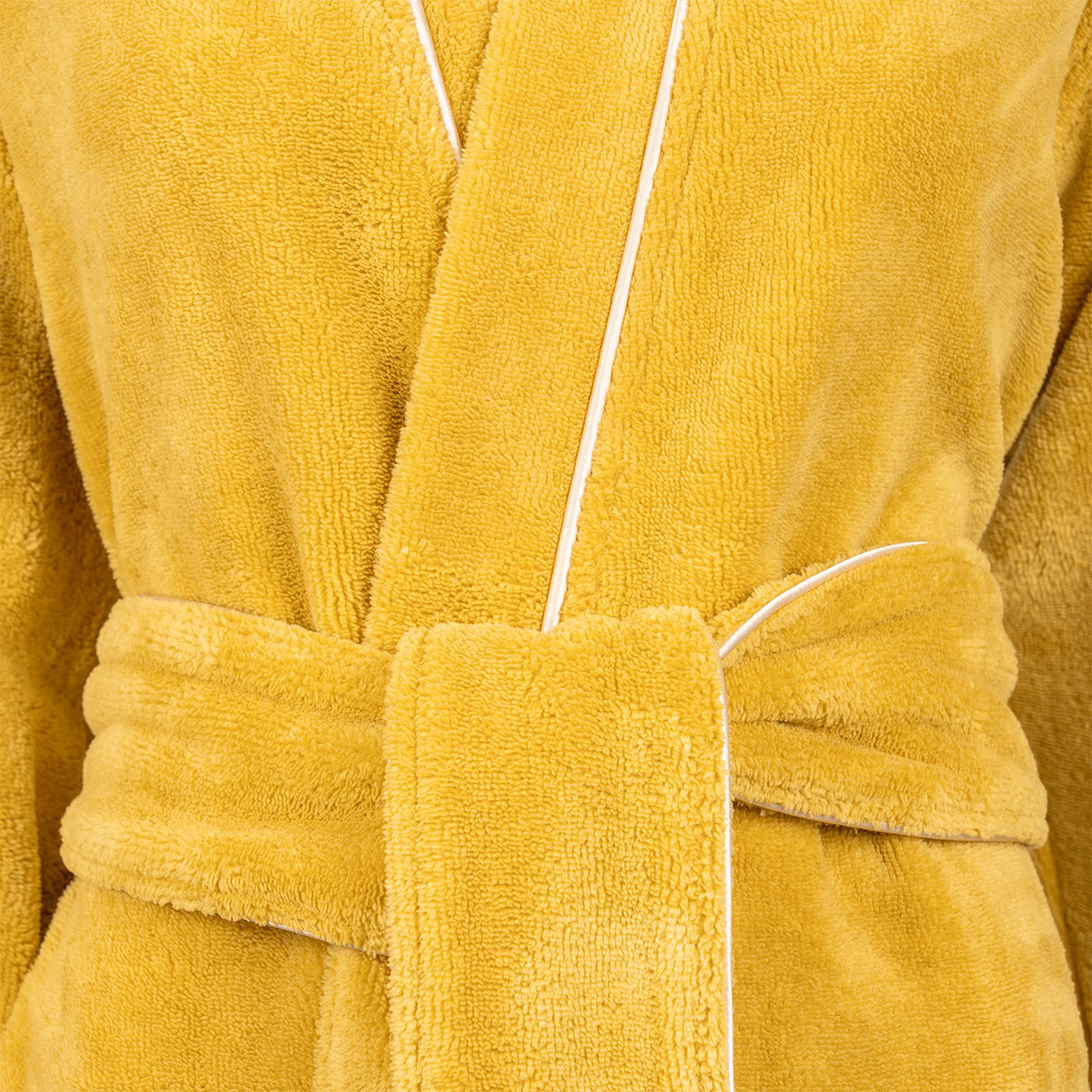 Bathrobe Dreamsoft "Topaze Impériale" - Saffron color