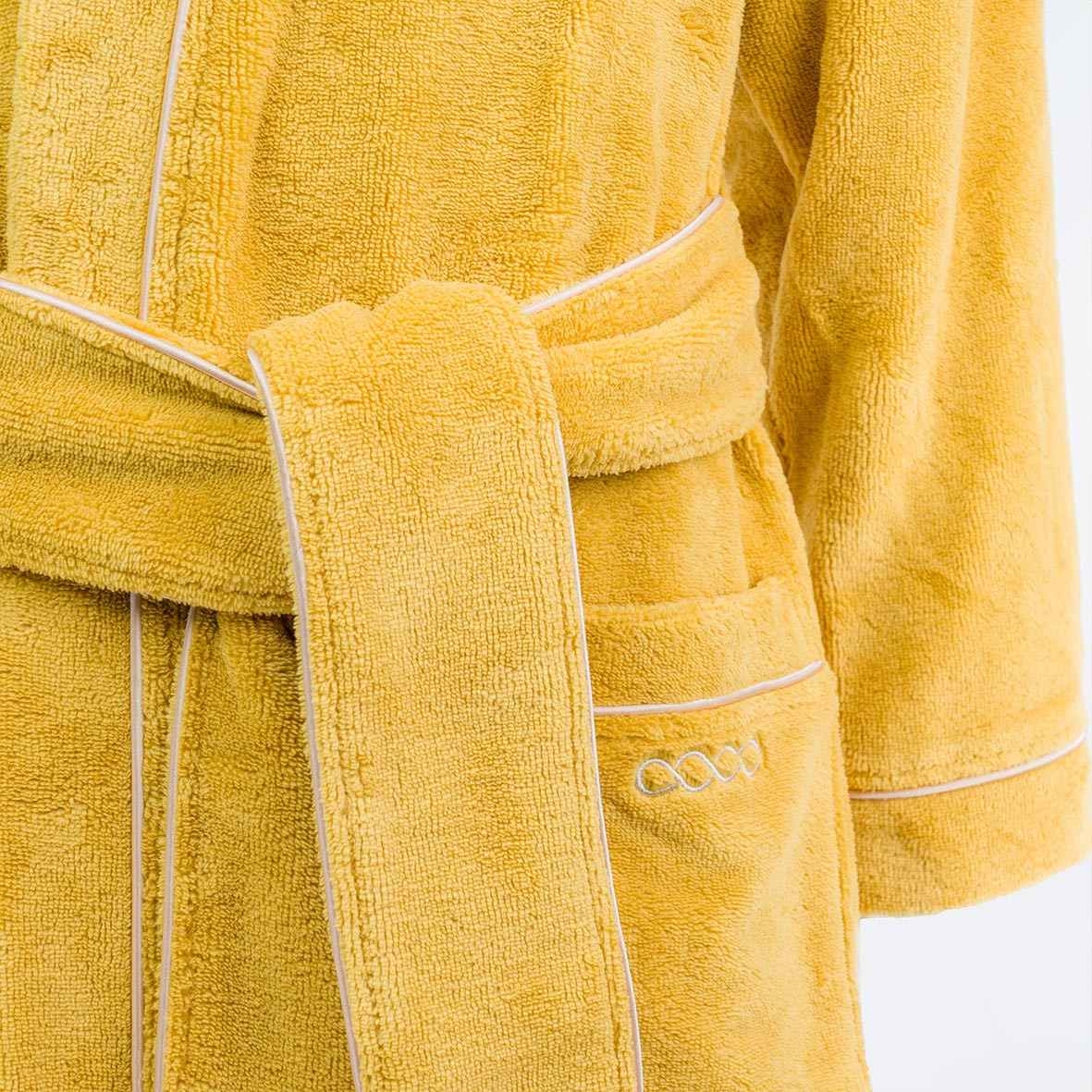 Bathrobe Dreamsoft "Topaze Impériale" - Saffron color