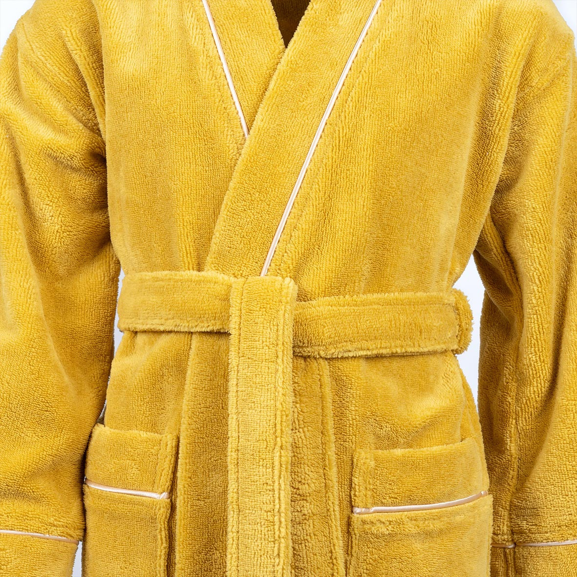 Bathrobe Dreamsoft "Topaze Impériale" - Saffron color