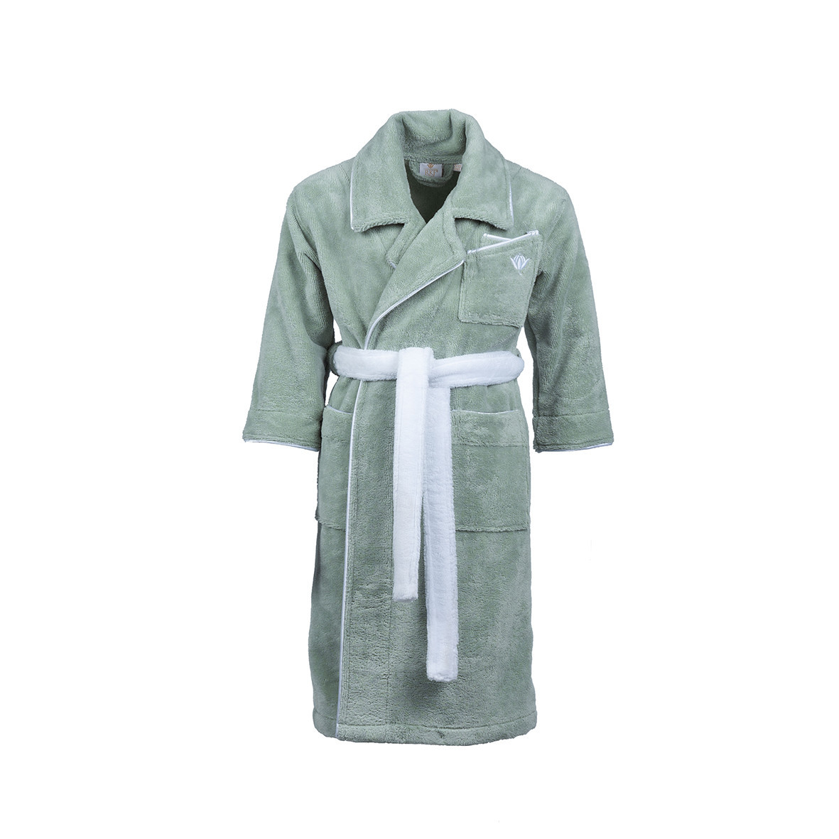 Bathrobe Dreamsoft "Forêt Boréale" - Sage color