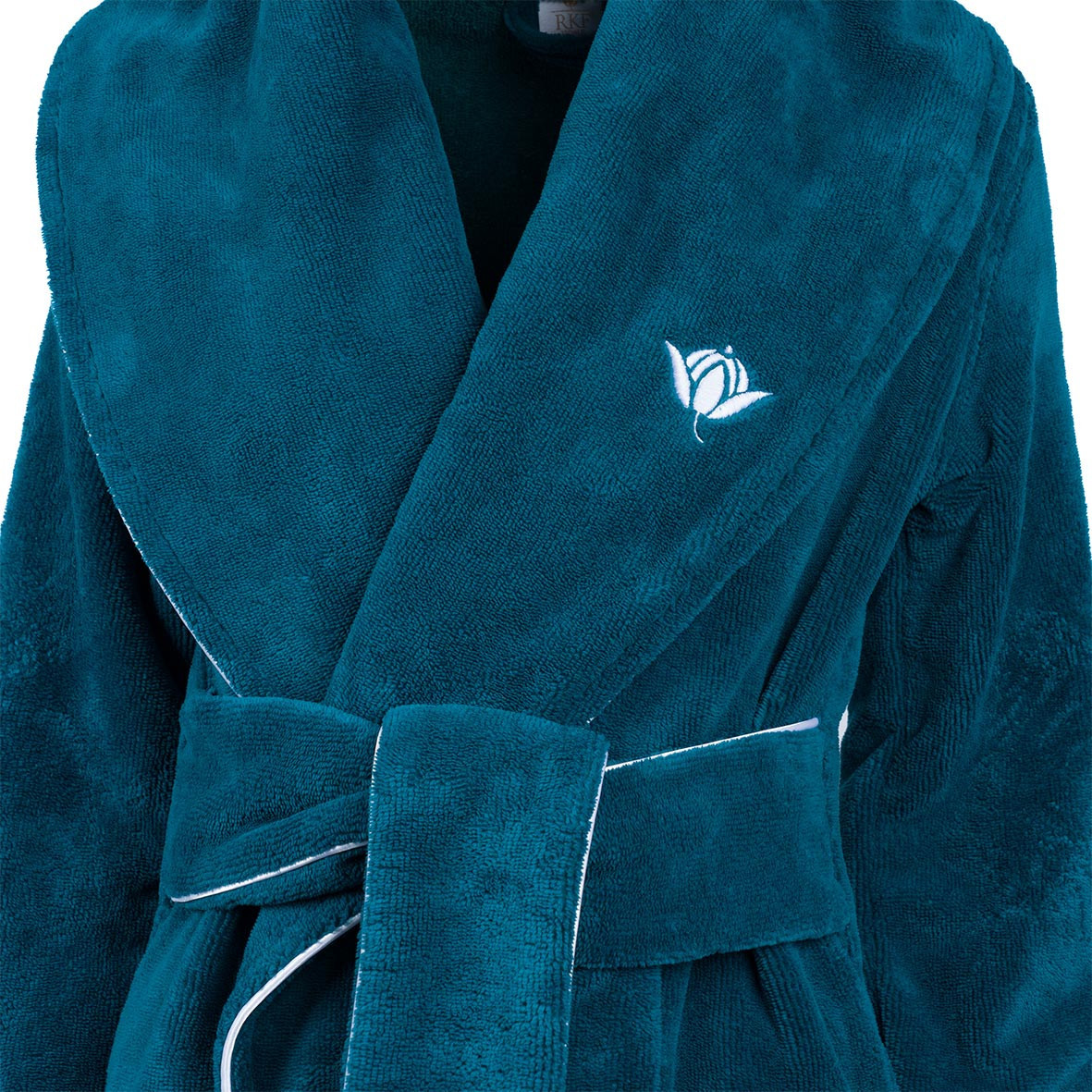 Bathrobe Dreamsoft "Forêt Boréale" - Blue