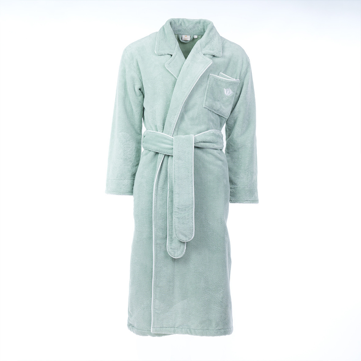 Bathrobe Dreamsoft "Forêt Boréale" - Sage color