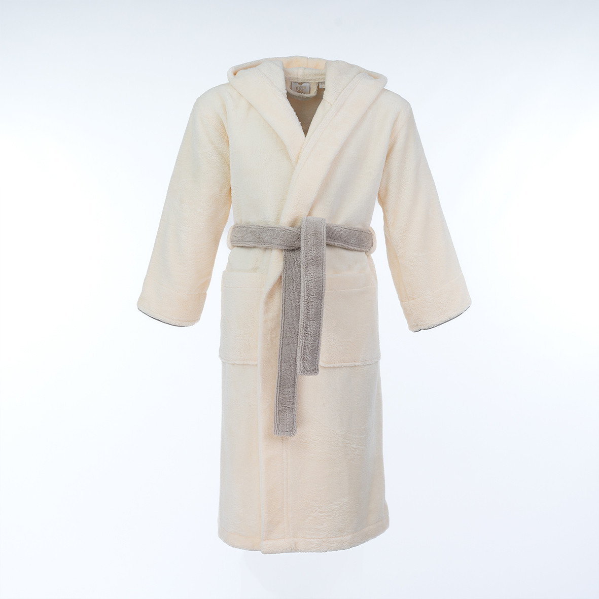 Bathrobe Dreamsoft "Jardins de Kyoto" - Ivory color