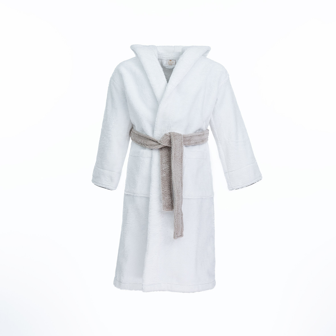 Bathrobe Dreamsoft "Jardins de Kyoto" - White