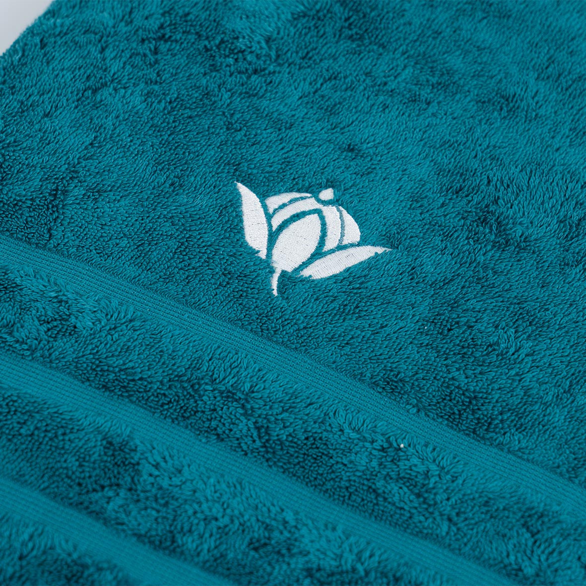 Drap de Bain "Forêt Boréale" - Bleu