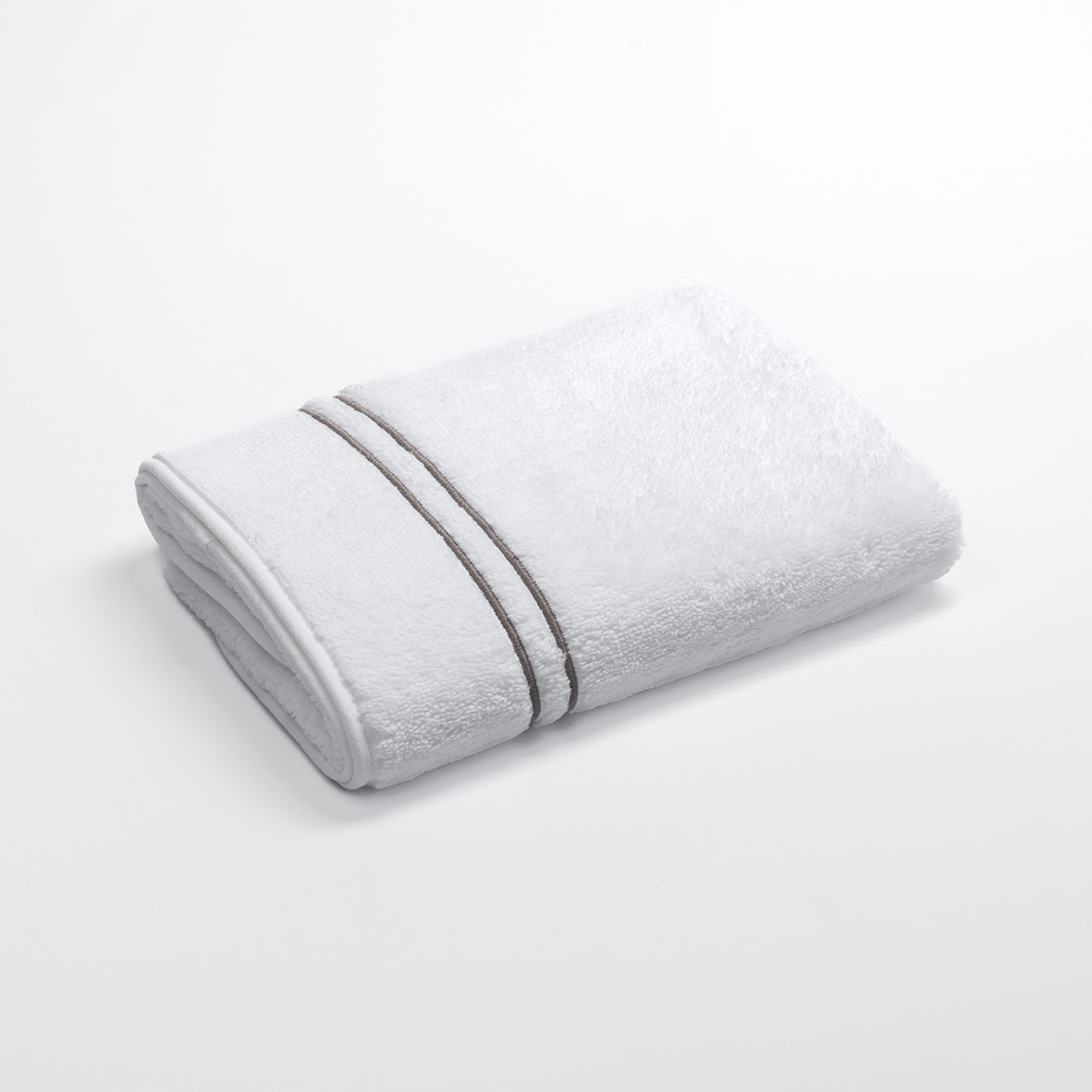 Serviette de bain "Jardins de Kyoto" - Blanc