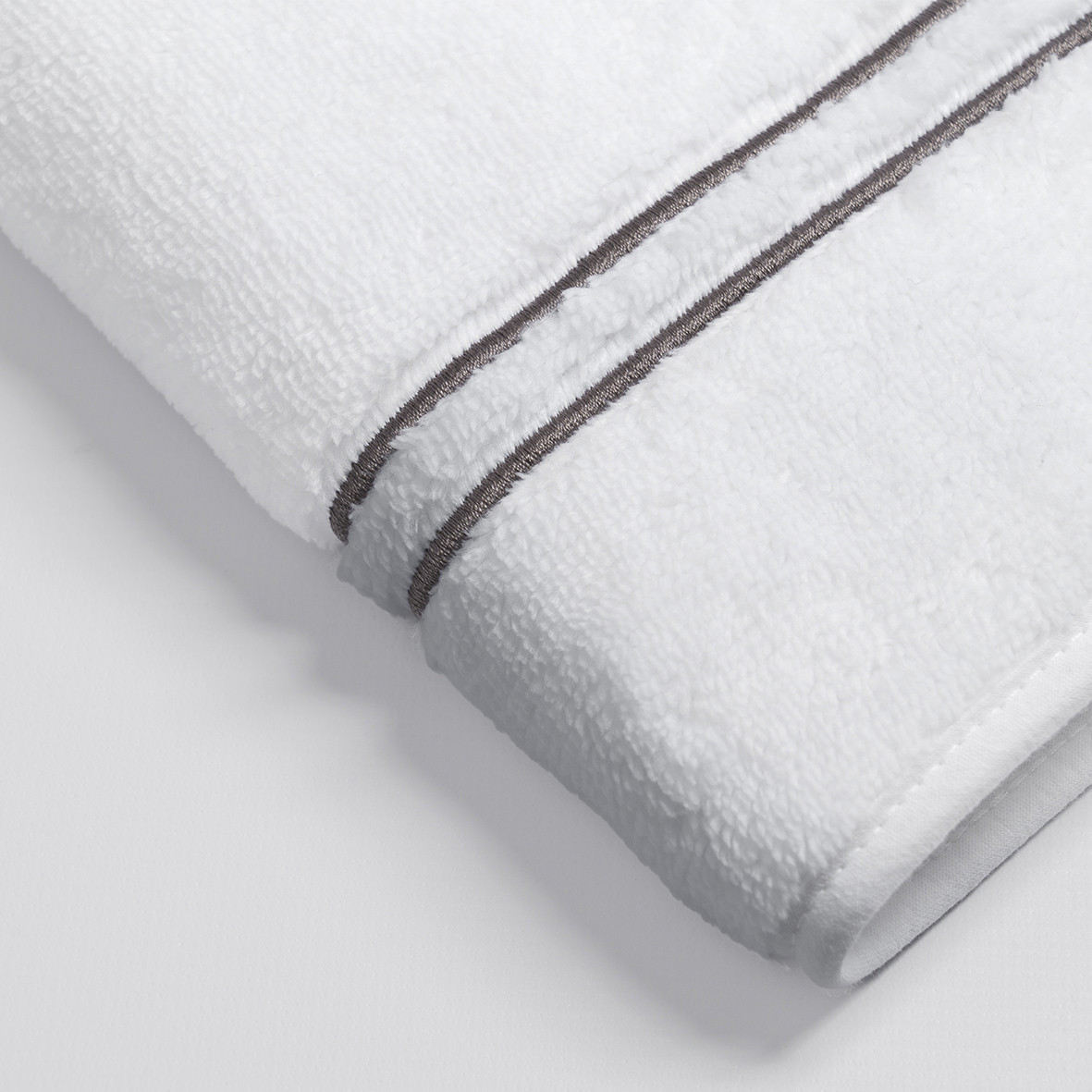 Bath towel "Jardins de Kyoto" - White