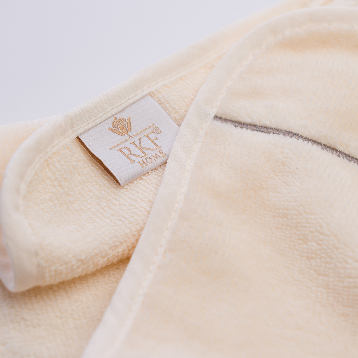 Head towel "Jardins de Kyoto" - Ivory color