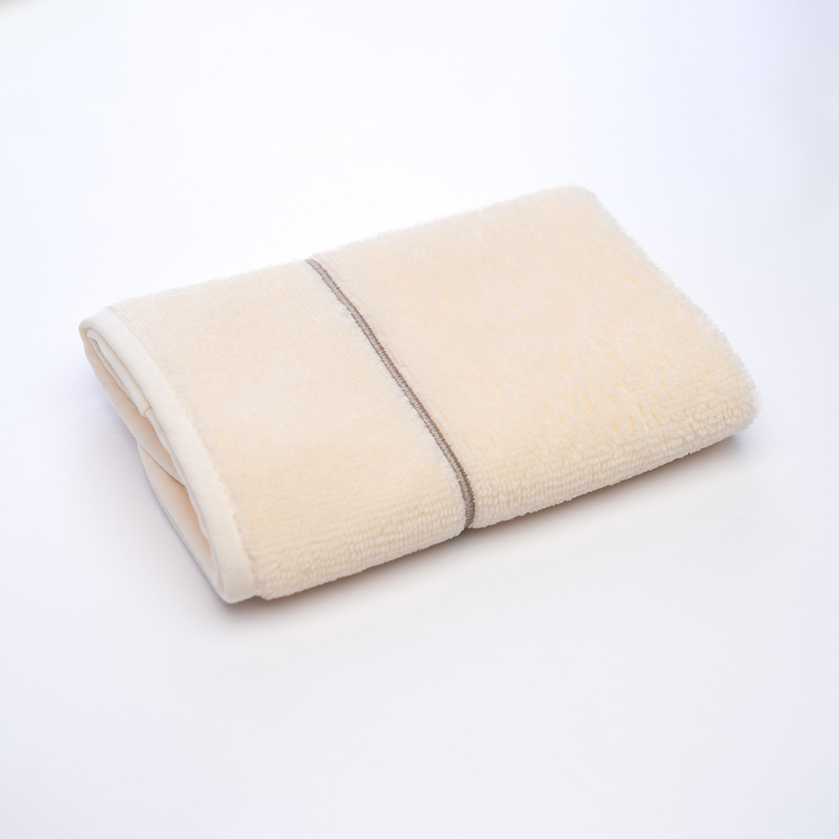 Hand towel "Jardins de Kyoto" - Ivory color