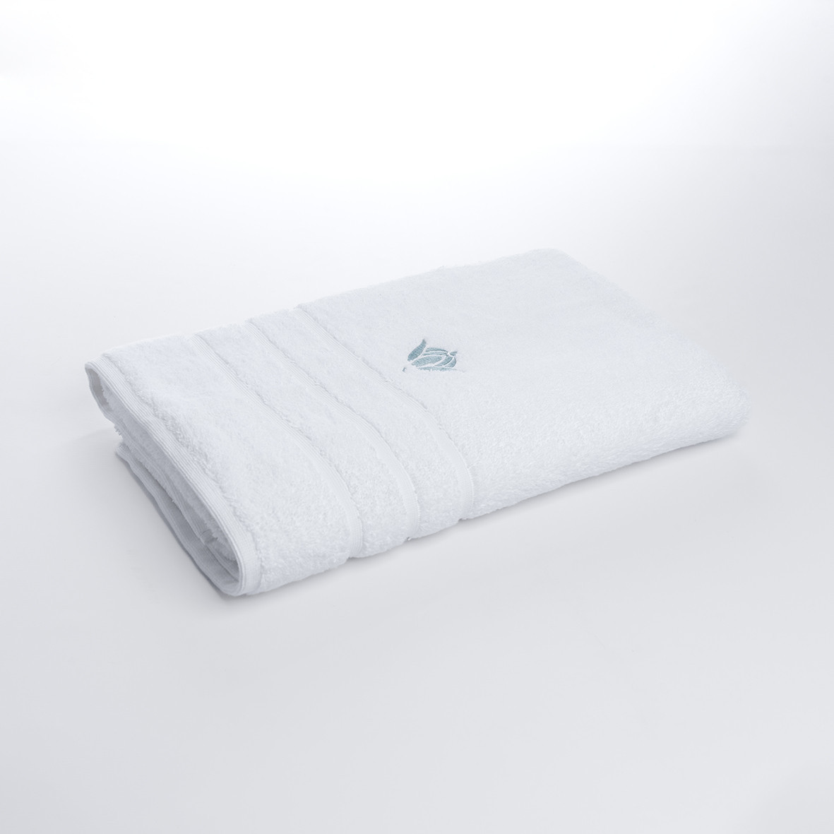 Drap de bain "Forêt Boréale" - Blanc