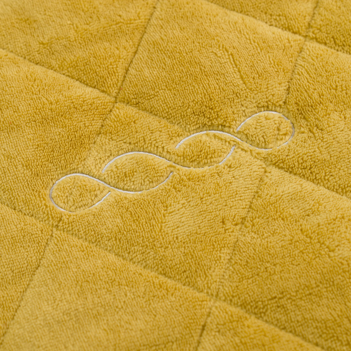 Bath mat "Topaze Impériale" - Saffron color