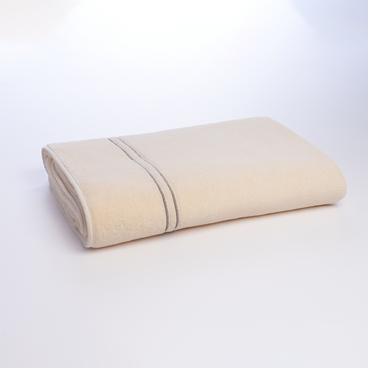 Bath towel "Jardins de Kyoto" - Ivory color